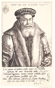 Petrus Forestus de Hendrick Goltzius