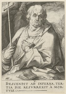 Filipe, folha 5 da série «Cristo, os doze apóstolos e Paulo» de Hendrick Goltzius
