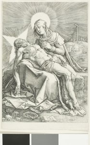 Pietá de Hendrick Goltzius