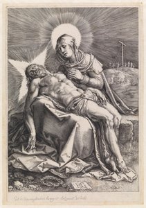 Pietà de Hendrick Goltzius