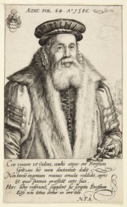 Pieter van Foreest de Hendrick Goltzius