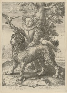 Retrato de Frederik de Vries de Hendrick Goltzius