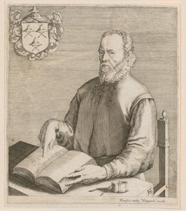 Retrato de Gerard de Jode de Hendrick Goltzius