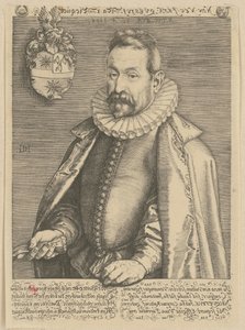 Retrato de Jan Nicquet de Hendrick Goltzius