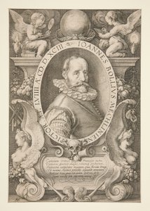 Retrato de Hans Ball de Hendrick Goltzius