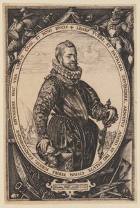 Retrato de Jacques de la Faille de Hendrick Goltzius