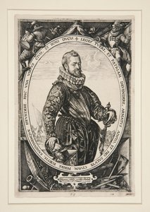 Retrato de Jacques de la Faille de Hendrick Goltzius
