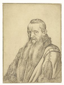 Retrato de um teólogo de Hendrick Goltzius