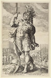 Publius Horatius de Hendrick Goltzius