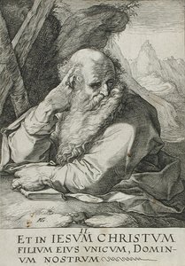 Santo André de Hendrick Goltzius