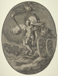Sete Divindades: Nox (Noite) de Hendrick Goltzius