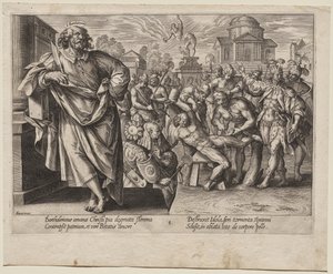 São Bartolomeu de Hendrick Goltzius