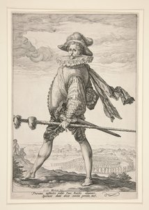 O capitão da infantaria de Hendrick Goltzius