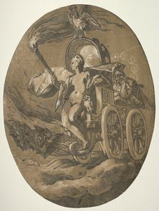 As Divindades: Nox de Hendrick Goltzius