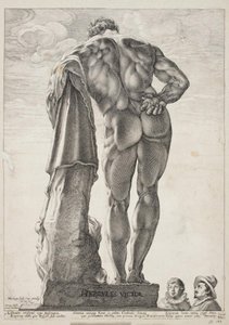 O Hércules Farnese de Hendrick Goltzius