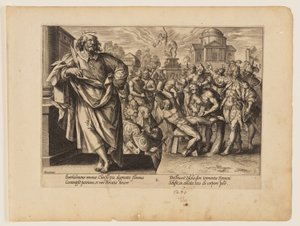 O Martírio de São Bartolomeu, de O Martírio de Cristo e dos Apóstolos de Hendrick Goltzius