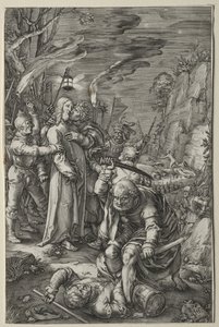 A Paixão: A Traição de Cristo de Hendrick Goltzius