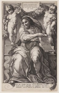 O profeta Isaías de Hendrick Goltzius