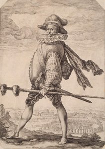 O capitão da infantaria de Hendrick Goltzius