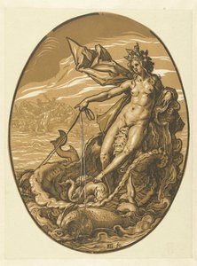 Thetis
Deuses e deusas (título da série) de Hendrick Goltzius