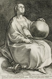 Urânia de Hendrick Goltzius