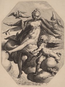 Vénus e Cupido de Hendrick Goltzius