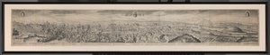 Panorama de Roma Roma (título no objeto) de Hendrick Hondius (I)