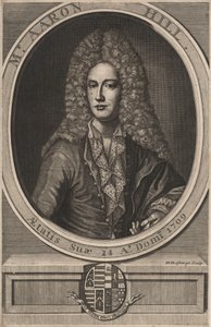 Aaron Hill, 1709 de Hendrick Hulsberg