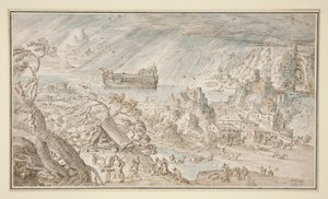 O Dilúvio de Hendrick van Cleve III