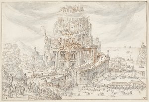Torre de babel de Hendrick van Cleve III