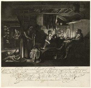 Júpiter e Mercúrio na casa de Filemon e Baucis