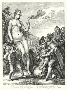 Vénus, Cupido e os Dois Pares de Amantes (gravura)
