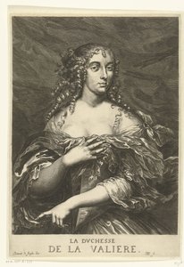 Retrato de Louise Françoise de La Baume Le Blanc de la Vallière