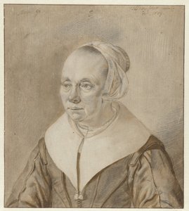 Retrato de uma mulher de 63 anos