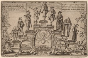 Os Passos da Idade (Trap des Ouderdoms) de Hendrik Frans Diamaer