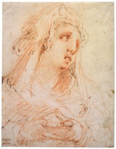 Uma jovem Maria Madalena, final do século XVI ou início do século XVII de Hendrik Goltzius