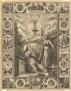 Ave Maria, das cenas alegóricas da vida de Cristo, das alegorias cristãs e profanas. de Hendrik Goltzius