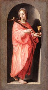 Fé, c.1600 (óleo sobre painel) de Hendrik Goltzius