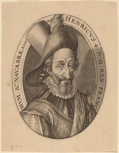 Henrique IV, rei da França de Hendrik Goltzius
