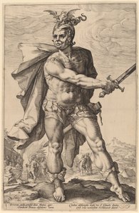 Mucius Scaevola de Hendrik Goltzius