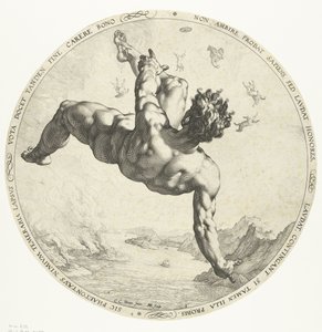 Phaethon, 1588 de Hendrik Goltzius