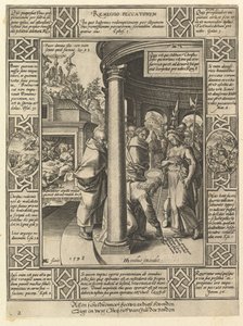 Pecados, das alegorias do Credo Cristão, 1598. de Hendrik Goltzius