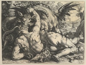 O Dragão Devorando os Companheiros de Cadmus, 1588.