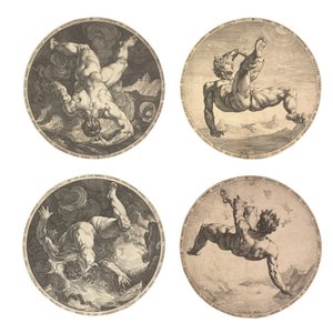 Os Quatro Desgraçados de Hendrik Goltzius