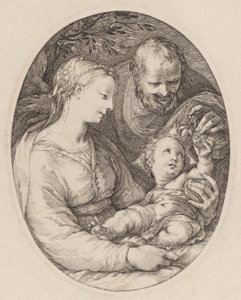 A Sagrada Família de Hendrik Goltzius