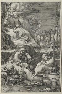 A paixão. de Hendrik Goltzius