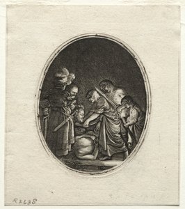 A decapitação de São João Batista de Hendrik Goudt
