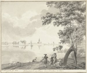 Vista de Dodewaard e Hien