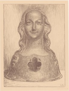 Busto relicário de uma das virgens de Santa Úrsula de Hendrik Johannes Haverman (signed by artist)