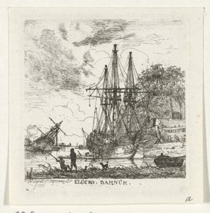 Scheepswerf
Elúcro Damnúm (título sobre o objecto) de Hendrik Kobell